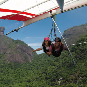 Hang Gliding or Paragliding